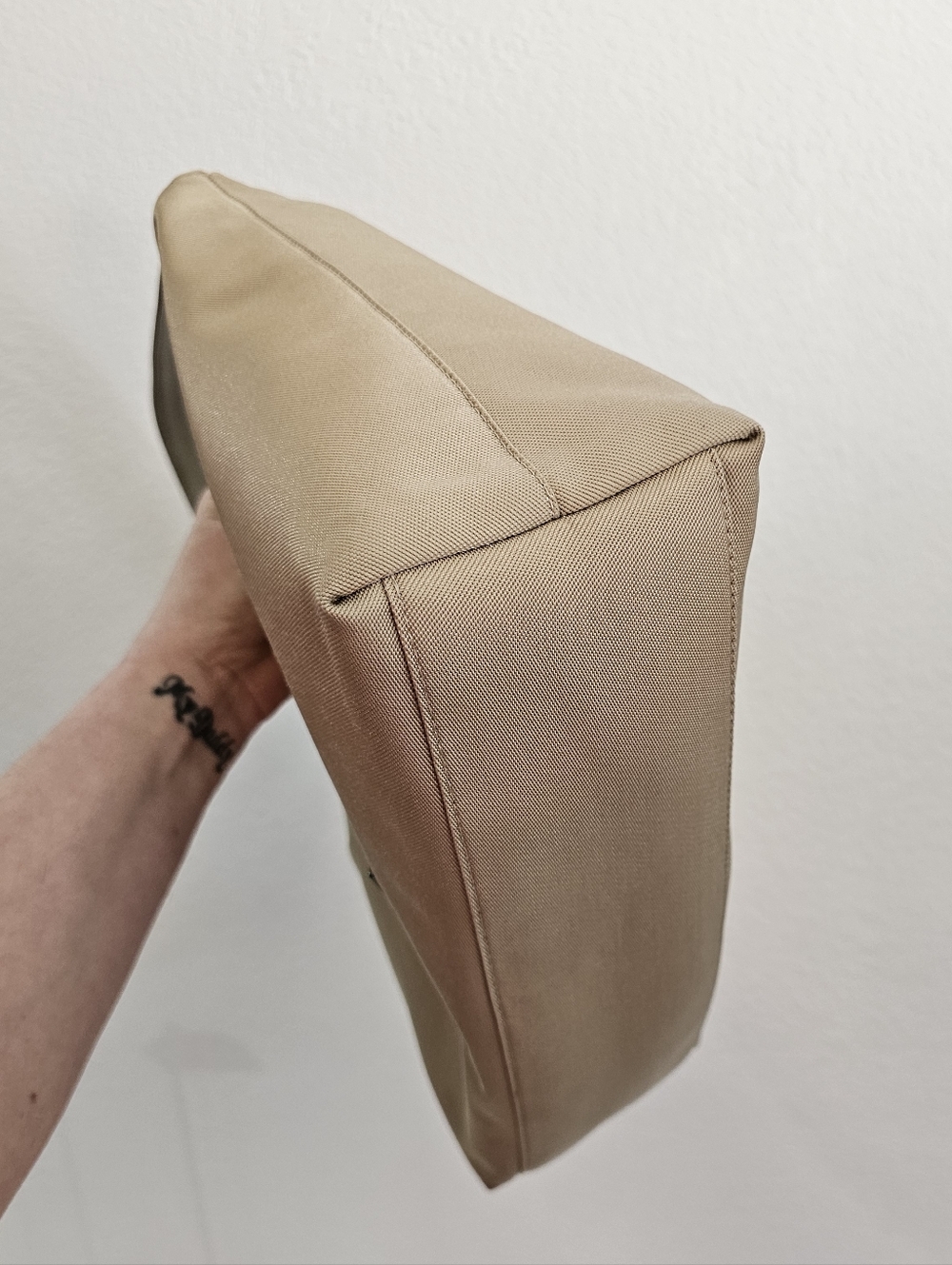 Vintage Givenchy 4G Logo Nylon & Suede Reversible Hobo Bag - Picture 4 of 16
